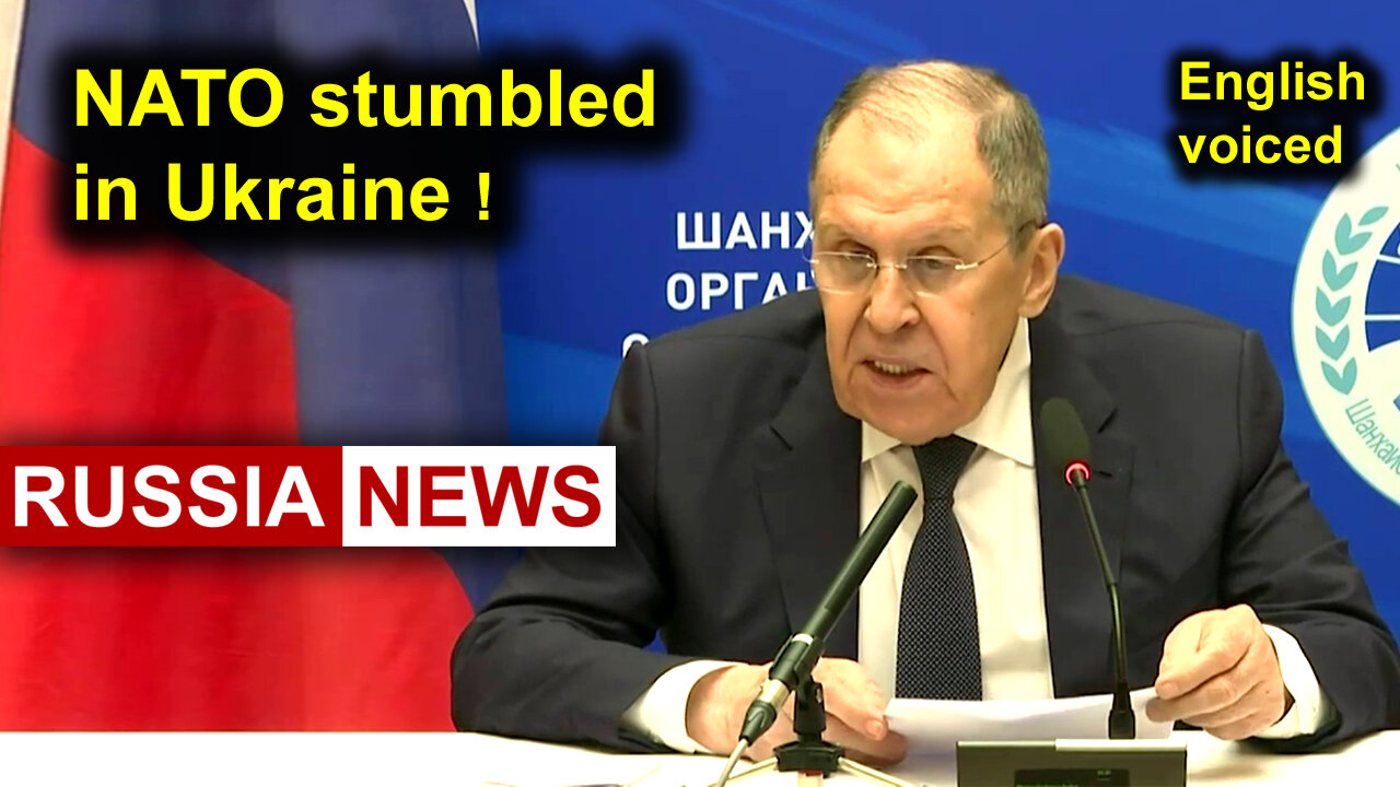 NATO stumbled in Ukraine! Lavrov, Russia