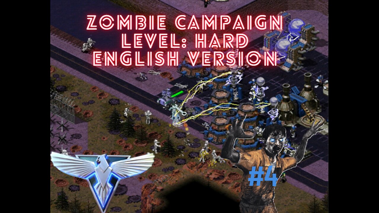 Red Alert 2 - Zombie Campaign - English version - Part 4: Cyborg Project - Hard Walkthrough