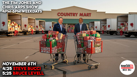 The Tim Jones and Chris Arps Show 11.06.2025 Steve Bucci | Bruce LeVell