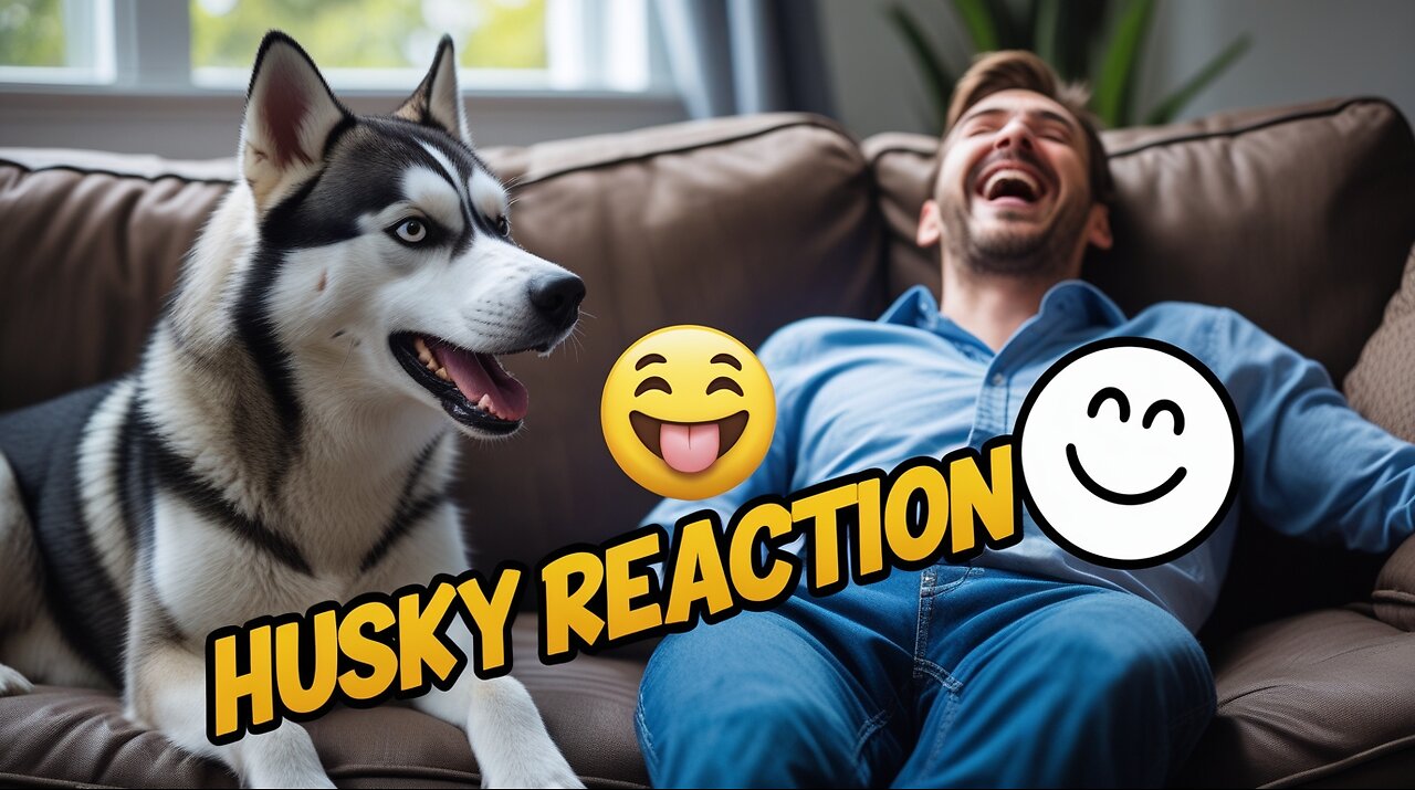 Farting Prank On My Talking Husky!