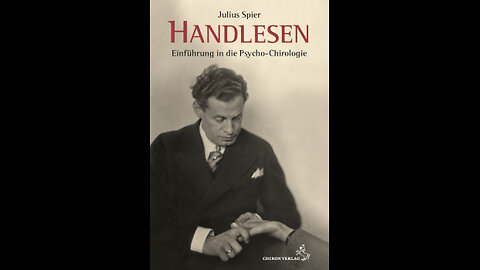 Der Weg zum Handlesen / Psycho-Chirologie / Julius Spier - Magg