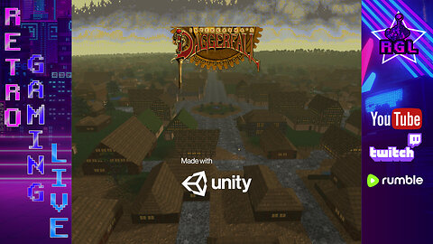 LIVE: Continuing The Elder Scroll II: Daggerfall (Unity) w/ Mods
