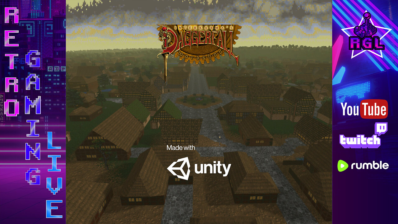 LIVE: Continuing The Elder Scroll II: Daggerfall (Unity) w/ Mods