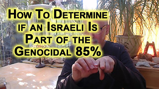How To Determine if an Israeli Is Part of the Genocidal 85%: Boolean Elimination, Math in Real Life