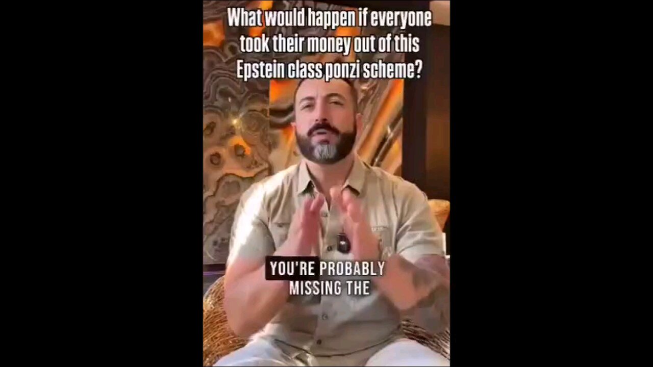 EPSTEIN PONZI SCHEME