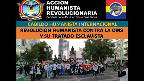 12-08-2025 REVOLUCIÓN HUMANISTA CONTRA LA OMS Y SU TRATADO ESCLAVISTA #libertadsinvakunas