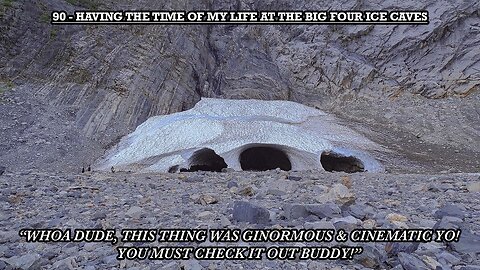 HAVING THE TIME OF MY LIFE AT THE BIG FOUR ICE CAVES