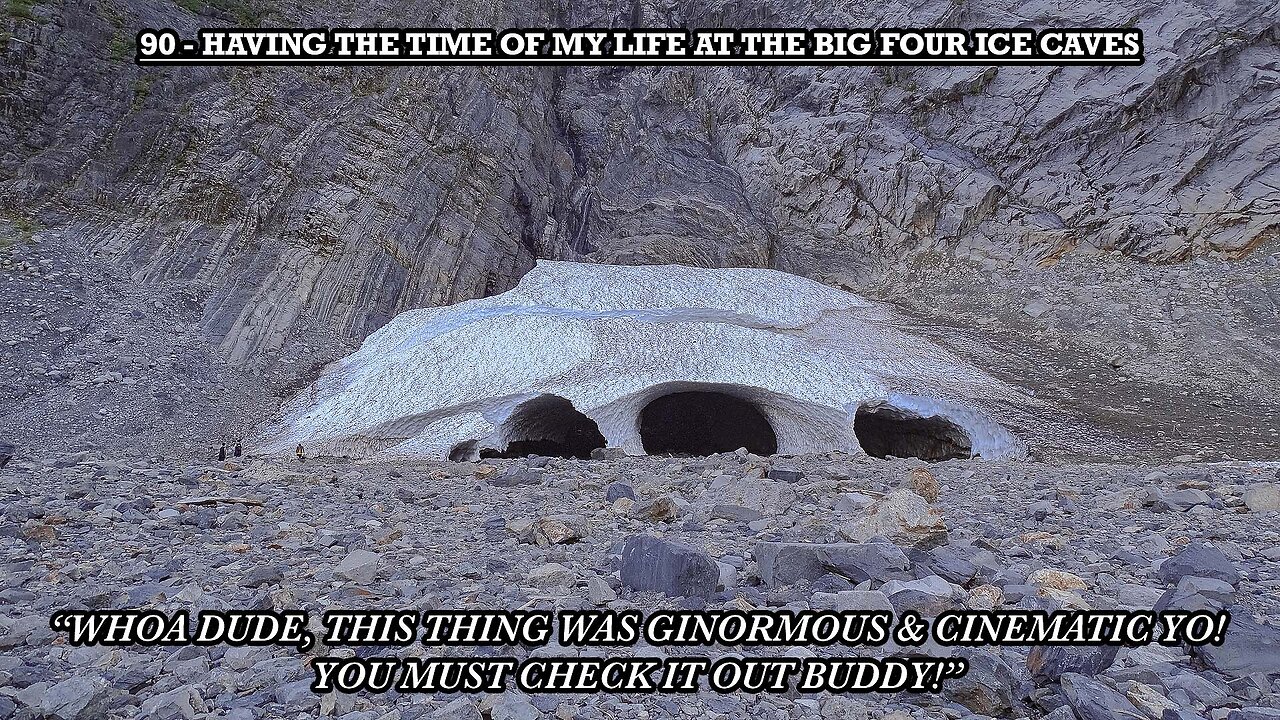 HAVING THE TIME OF MY LIFE AT THE BIG FOUR ICE CAVES
