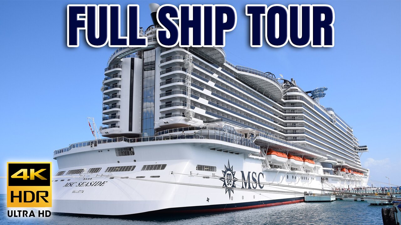 What’s Onboard MSC Seaside? Full Cruise Ship Tour & Highlights