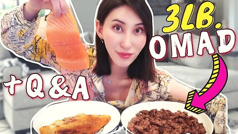 Surf & Turf Mukbang + Q&A (NO Eating Sounds) __ Carnivore Diet OMAD Steakandbuttergal