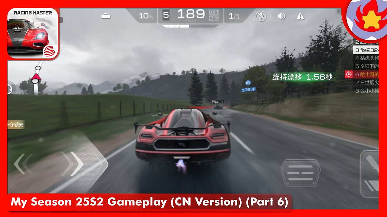 My Season 25S2 Gameplay (CN Version) (Part 6) | Racing Master