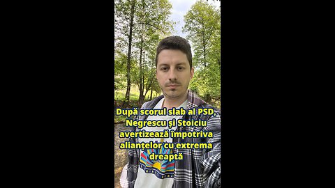 După scorul slab al PSD, Negrescu și Stoiciu avertizează împotriva alianțelor cu extrema dreaptă