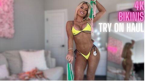 4K Bikini Set Try On Haul | LEXI ANGEL 