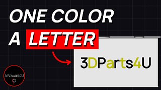 🎨 How To Paint In Bambu Studio - Bambu Studio Text Tutorial - Bambu Lab Studio Tutorial | #Shorts