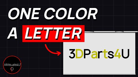 🎨 How To Paint In Bambu Studio - Bambu Studio Text Tutorial - Bambu Lab Studio Tutorial | #Shorts