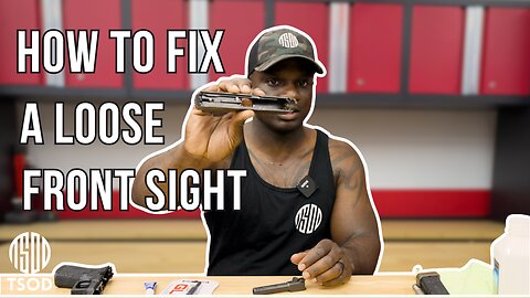 How to Tighten a Glock Front Sight | Step-by-Step Guide (TSOD)