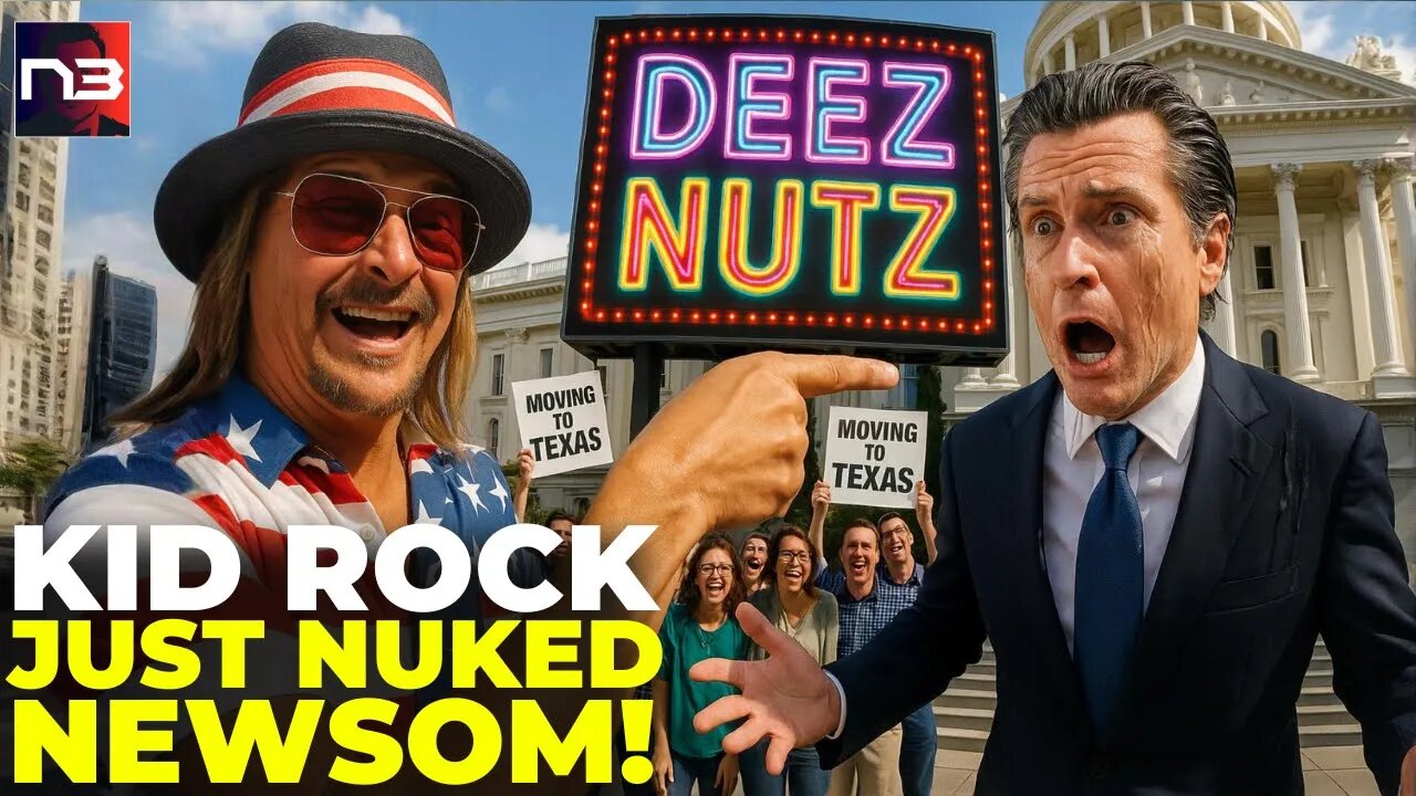 Alert: What Kid Rock Just Did Got 4.4 MILLION Views – Newsom's Response Proves He's FINISHED