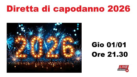 Diretta di capodanno 2026
