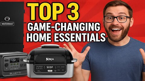 Top 3 Game Changing Home Essentials 2025