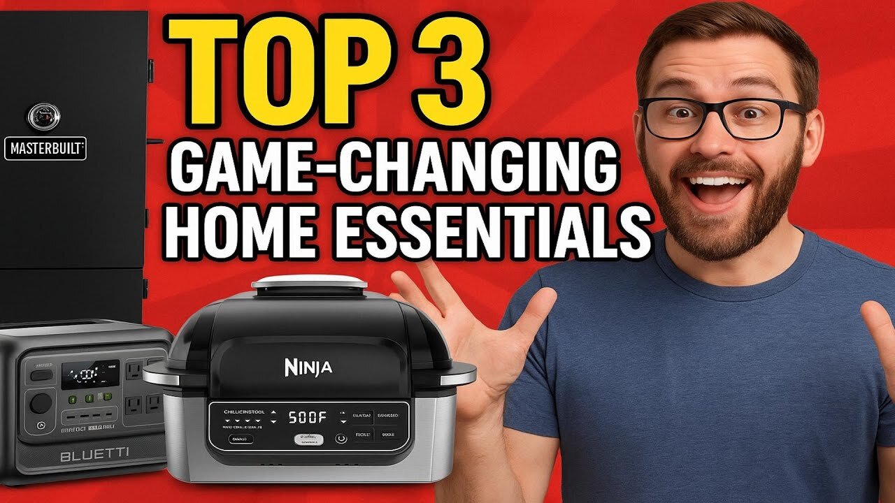 Top 3 Game Changing Home Essentials 2025