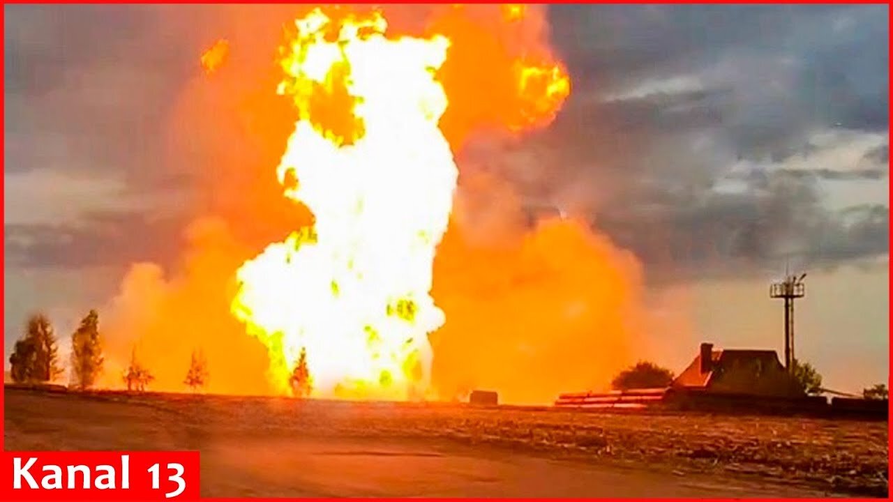 Ukrainian intelligence blew up giant Central Asia-Center gas pipeline in Volgograd region