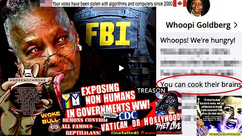 Leaked Epstein Footage Exposes Whoopi Goldberg Eating 'Human Brains' from Child's Skull