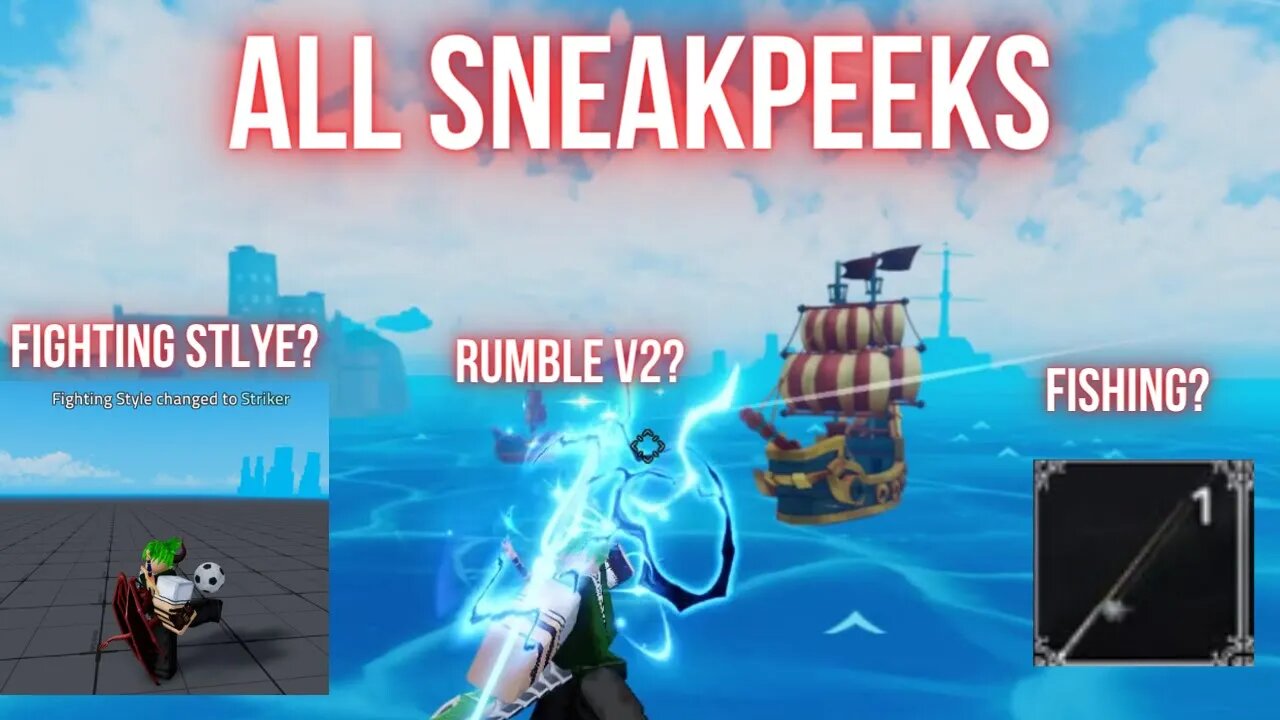 Every Sneekpeak For King Legacy Update 9