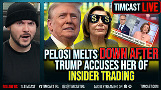 Pelosi MELTS DOWN After Trump Accuses Her Of INSIDER TADING, PELOSI ACT Moves Forward