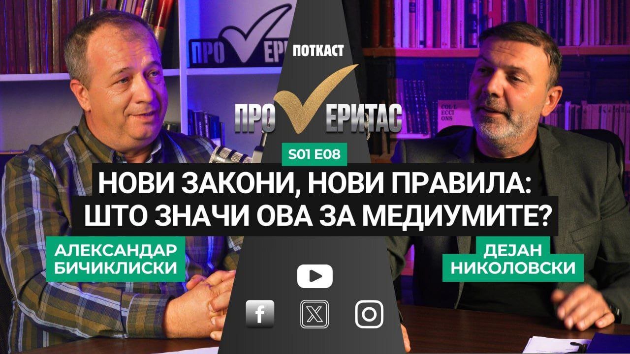 Proveritas | Проверитас S01E08, Ќе се заштитат ли медиумите од монополот на агрегаторите на вести?