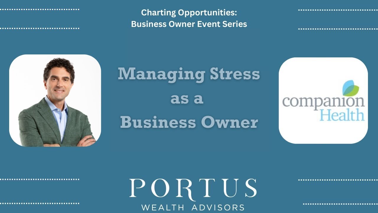Dr. Carlos Jorge - Managing Stress As A Business Owner | Charting Opportunities