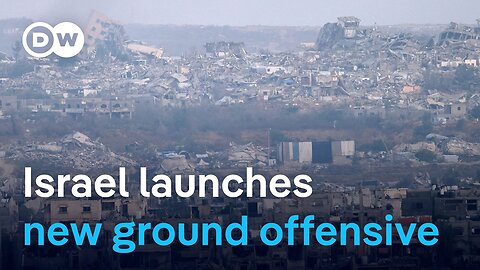 Israel launches extensive ground operations in Gaza as ceasefire talks resume | DW News