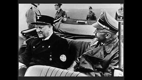 Adolf Hitler, Gottfried Feder and Vidkun Quisling