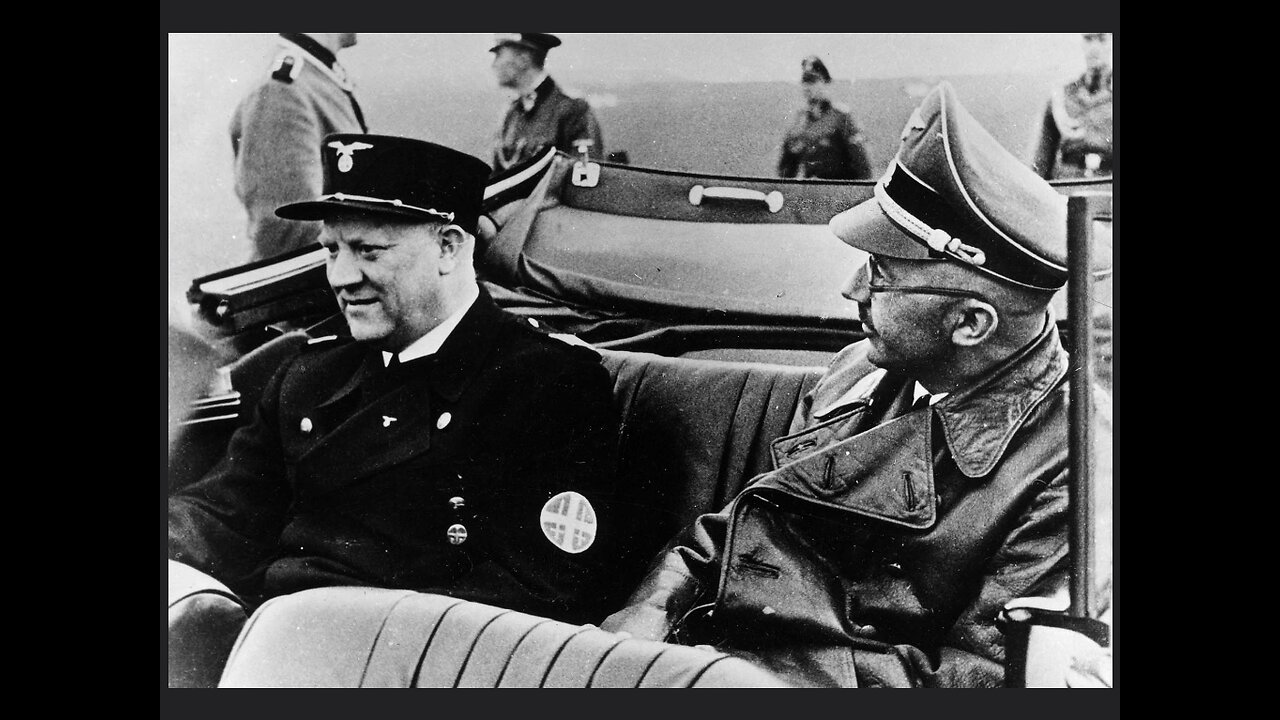 Adolf Hitler, Gottfried Feder and Vidkun Quisling