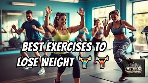 TOP 10 WEIGHT LOSS EXERCISES Can Do Anywhere 🌟 | Jax Solen #Fitness, #Training & #Nutrition #tips