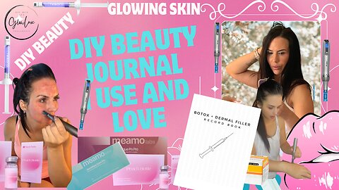 MY DIY JOURNAL FOR ALL MY TREATMENTS
