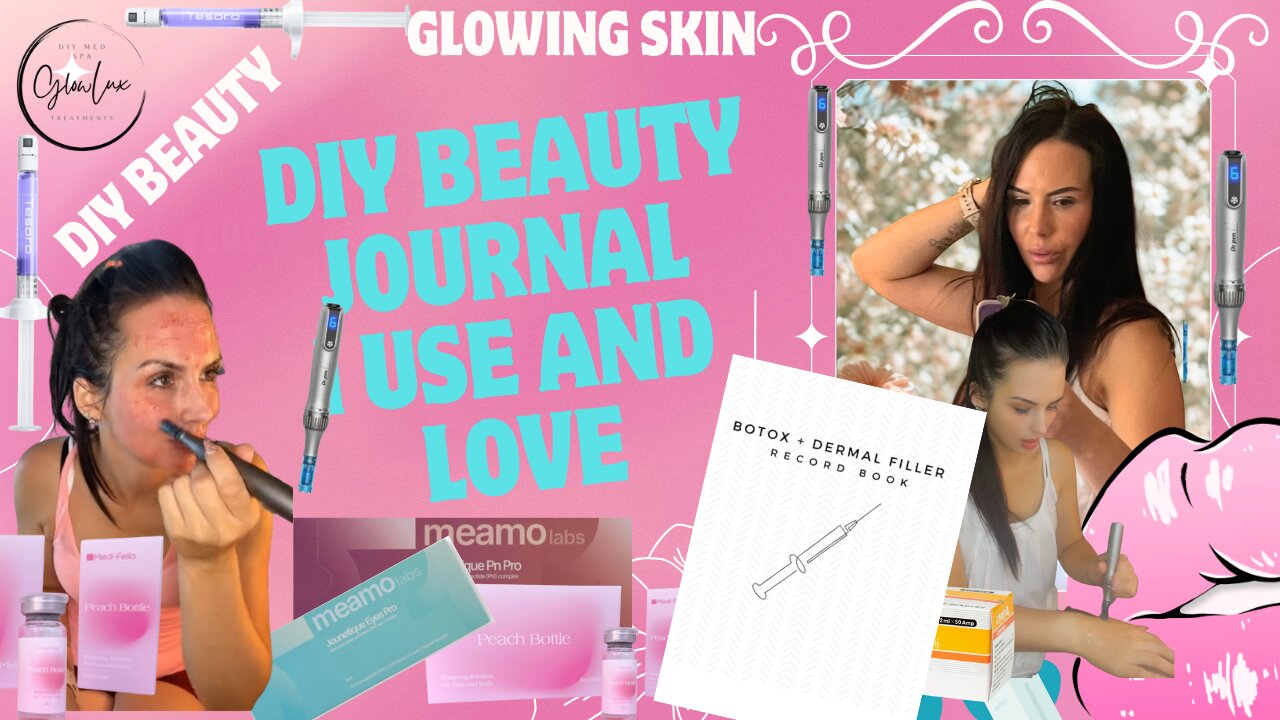 MY DIY JOURNAL FOR ALL MY TREATMENTS