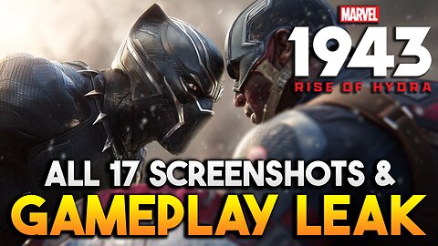 Marvel 1943: Rise Of Hydra Gameplay + ALL 17 Leaked Screenshots!!!