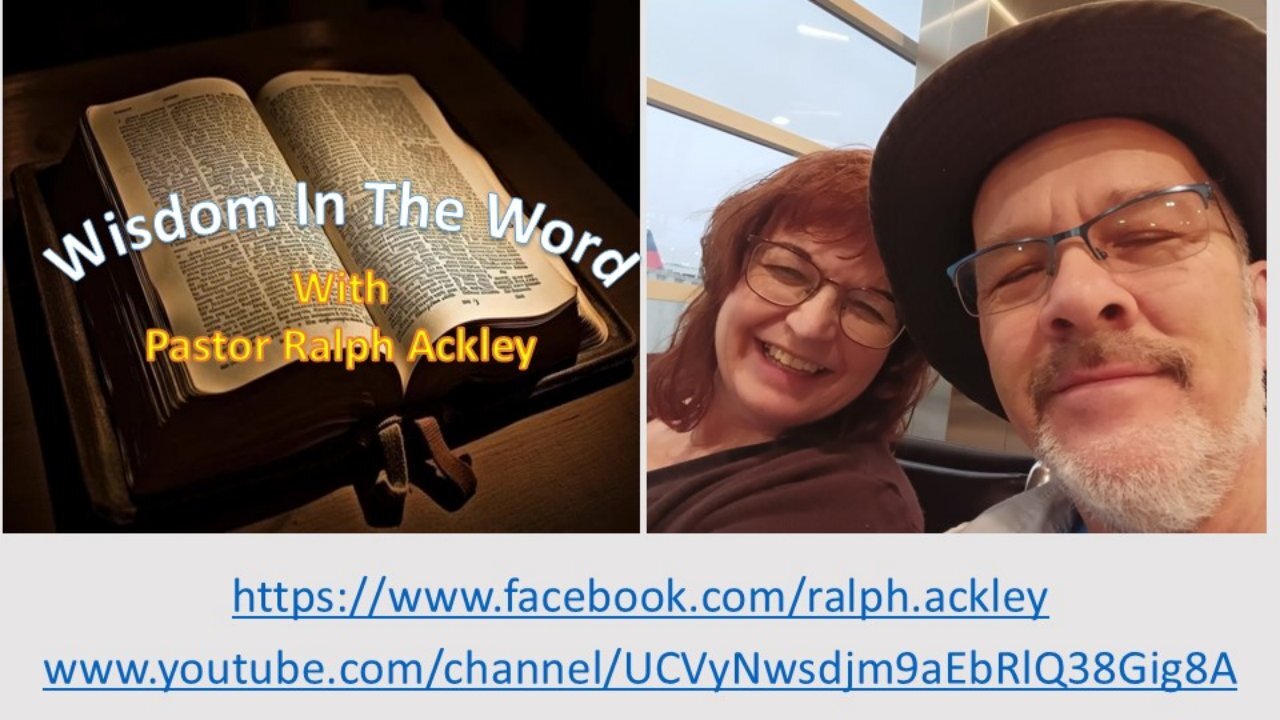“Wisdom In The Word” Matthew 21:12-17 by Pastor Ralph Ackley