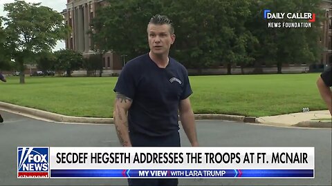 Hegseth to Troops: President Trump Always Has U.S. Service Members' Backs