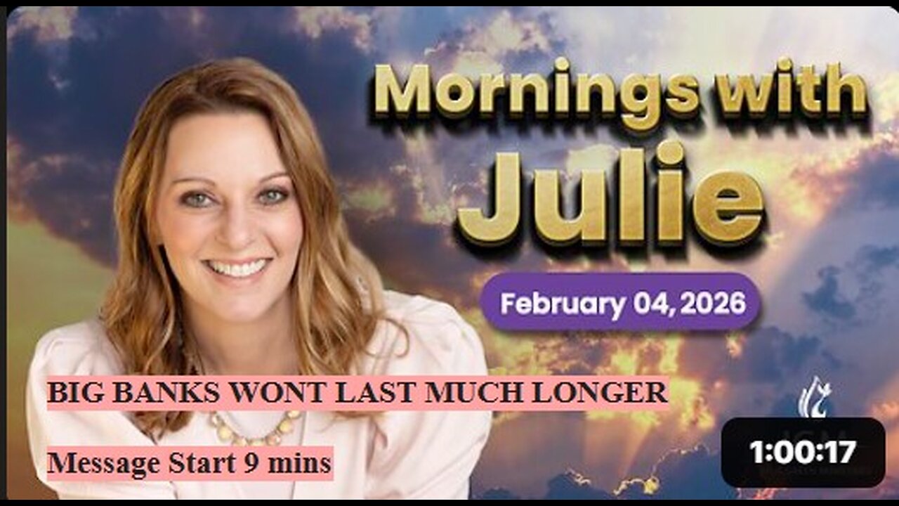 Julie Green subs BIG BANKS WONT LAST MUCH LONGER