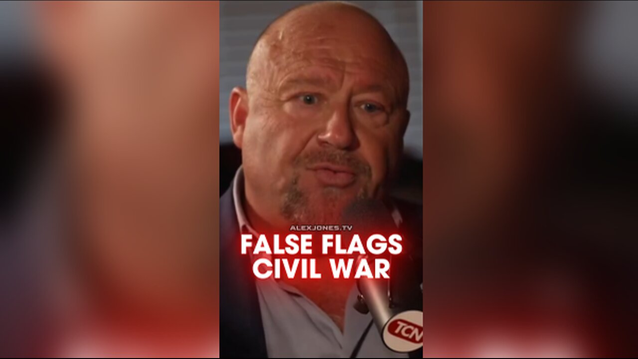 Alex Jones Tells Tucker: The Next George Floyd Will Be The Start of Civil War 2 - 10/13/25