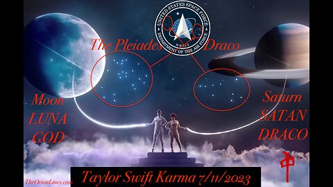 Luna, GOD and Saturn, Satan Draco