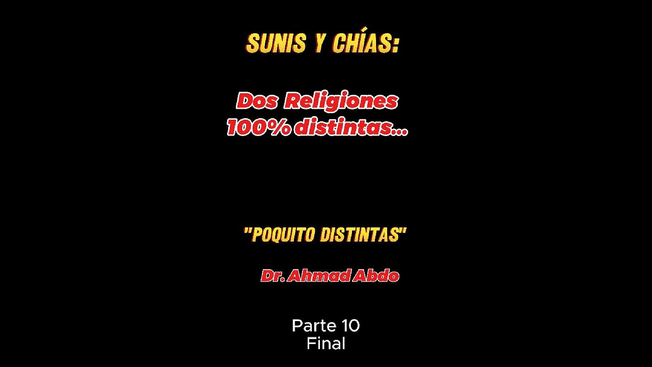 Serie: “Poquito distintas”, Dr. Ahmad Abdo
