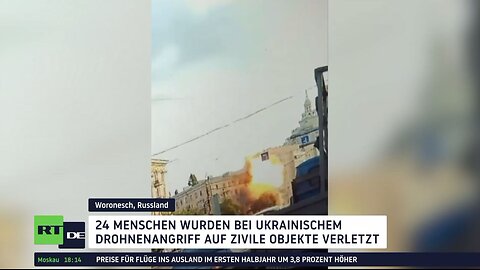 Ukrainische Drohnenangriffe auf Wohngebiete: Kinder unter Schwerverletzten in Woronesch