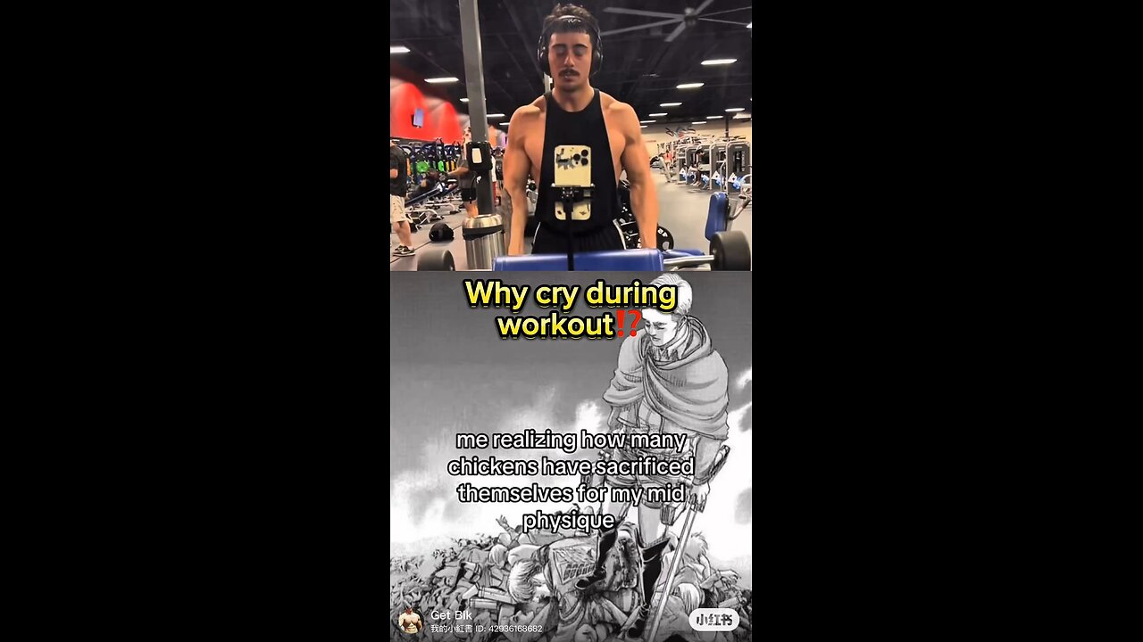 🐓WHY CRY DURING WORKOUT⁉️