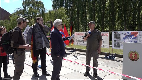 Bürger-Forum am Tag des Sieges in Berlin-Treptow am 9. Mai 2025