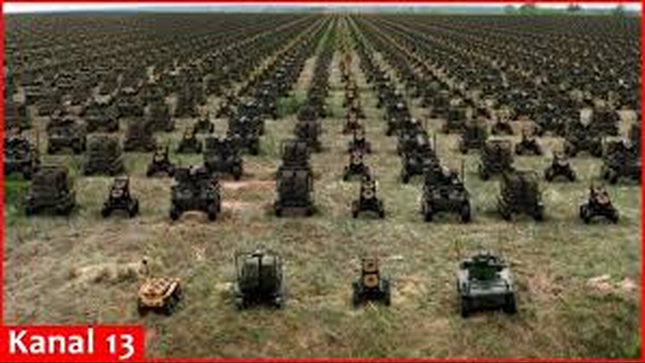 "Ukraine Deploys 15,000 Robot Soldiers, War Takes New Turn"
