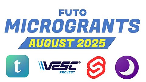 Announcing Our August Microgrants Recipients： Typst, Vesc Project, Svelte, Accrescent