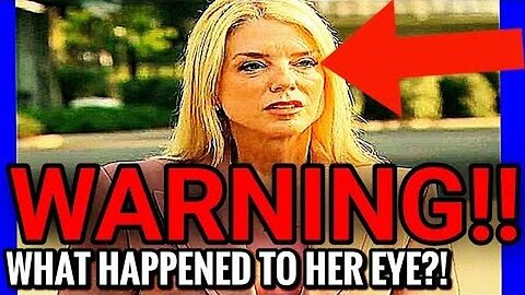 SOMETHING STRANGE HAPPENED TO PAM BONDI