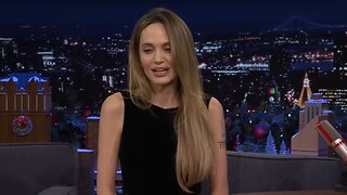Angelina Jolie Makes "Barefoot" Return to Late Night After Decade Away to Talk Maria, The Outsiders